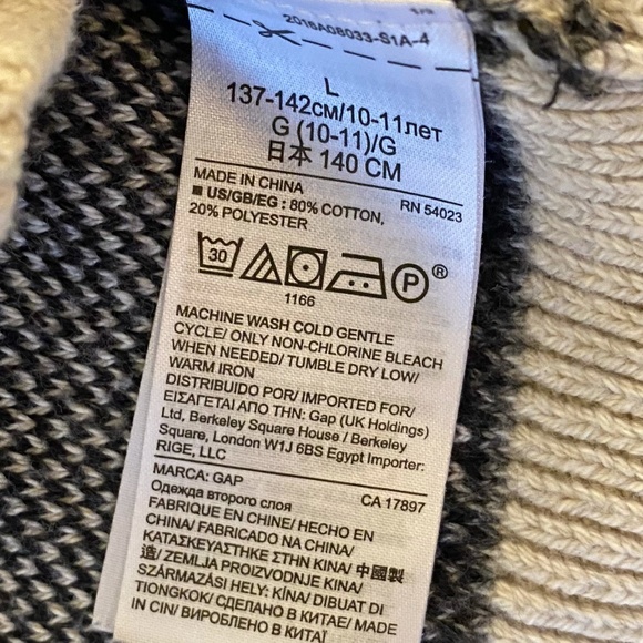 Gap Kids Snowboard Sweater - Boys L (10-11) - Picture 5 of 6